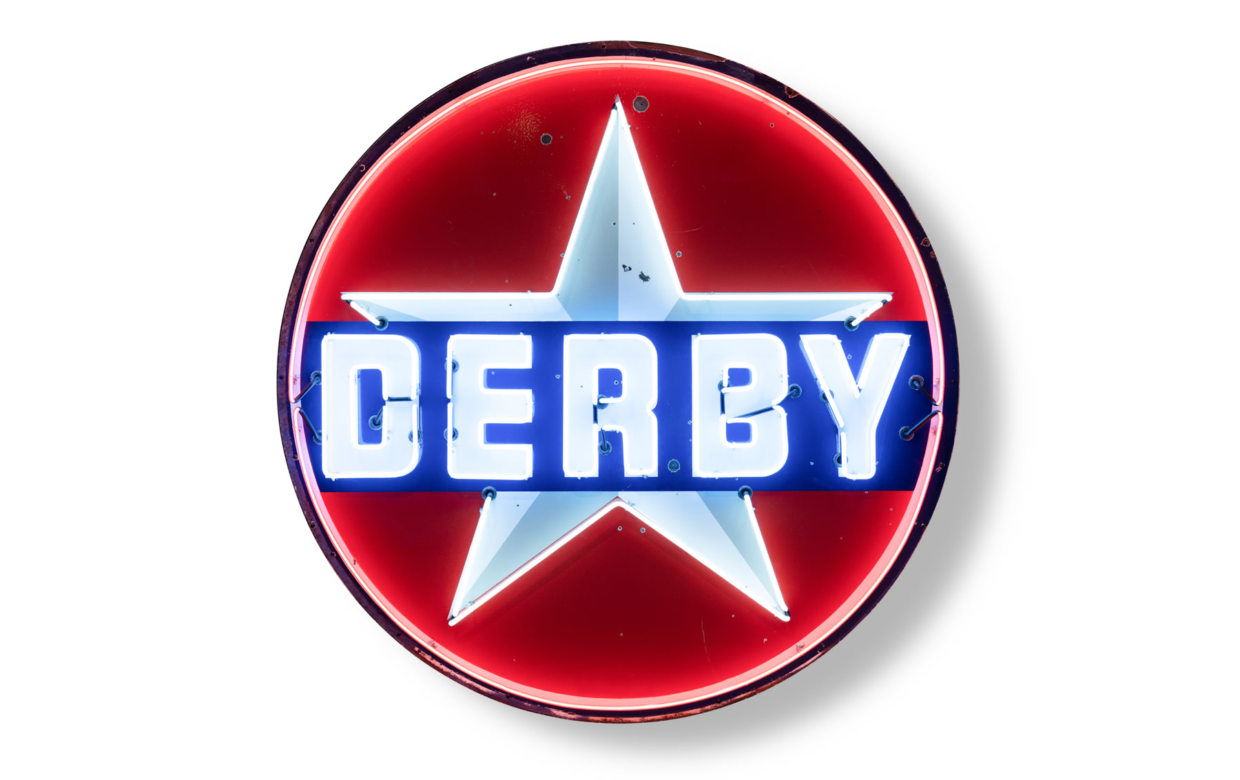 Derby Oil Company Illuminated Sign Gooding & Company